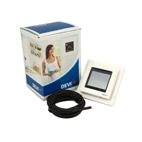 DEVIreg TOUCH PURE WHITE 140F1064 PS Терморегулятор для теплої підлоги DEVIreg™ Touch - Білий