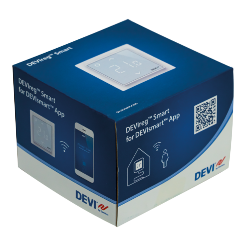 Терморегулятор для теплої підлоги DEVIreg™ Smart - Білий