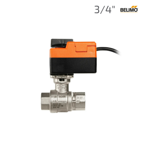 Кран Belimo (House) з електроприводом 3/4