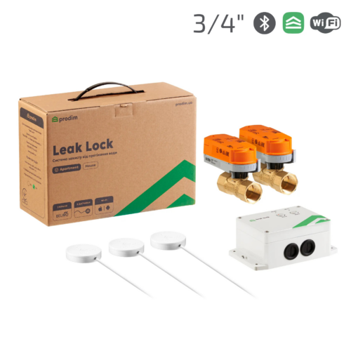 Система захисту від протікання води Leak Lock Apartment double pipe 3/4