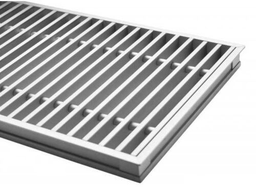 Решітка з рамкою S 250/3000 (рамка ZN + поперечна решітка)