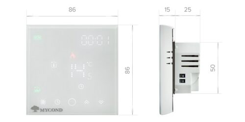 Термостат для конвектора Mycond Block WI-FI (Білий)