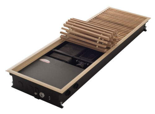 Решітка з рамкою S 380/1750 (рамка ZN + дерев'яна решітка WR)