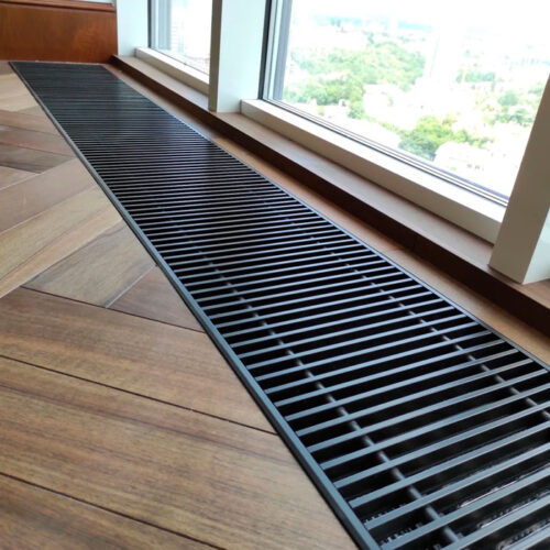 Решітка з рамкою S 230/3000 (рамка ZN + поперечна решітка)