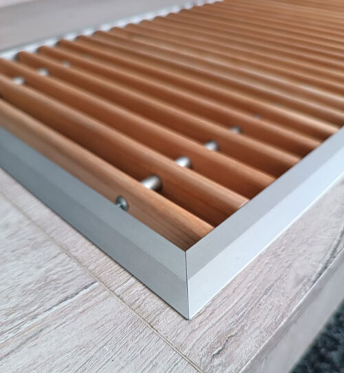 Решітка з рамкою S 230/1000 (рамка ZN + дерев'яна решітка WR)