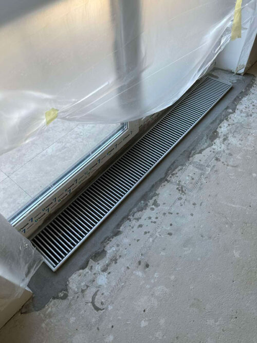 Решітка з рамкою S 180/1000 (рамка ZN + решітка НТ)