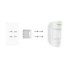 Кріпильна панель Ajax SmartBracket для MotionProtect, CombiProtect White