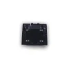 Кріпильна панель Ajax SmartBracket для MotionProtect, CombiProtect Black