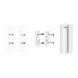 Кріпильна панель Ajax SmartBracket для великого магниту DoorProtect White