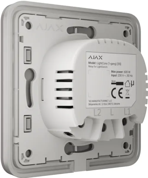 3Kb0WesZxtcZOraLTZEa1Y2De7eOPYQSSBZxe9sN.webp Вимикач Ajax LightSwitch 1-клавішний Grey
