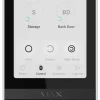 Дротова клавіатура з сенсорним екраном Ajax KeyPad TouchScreen Fibra White