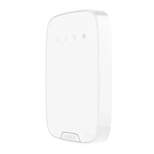 Бездротова сенсорна клавіатура Ajax KeyPad S Plus White
