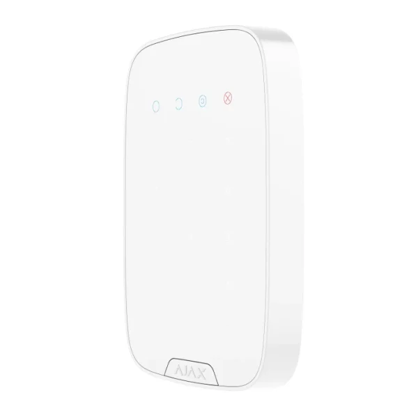 Бездротова сенсорна клавіатура Ajax KeyPad S Plus White