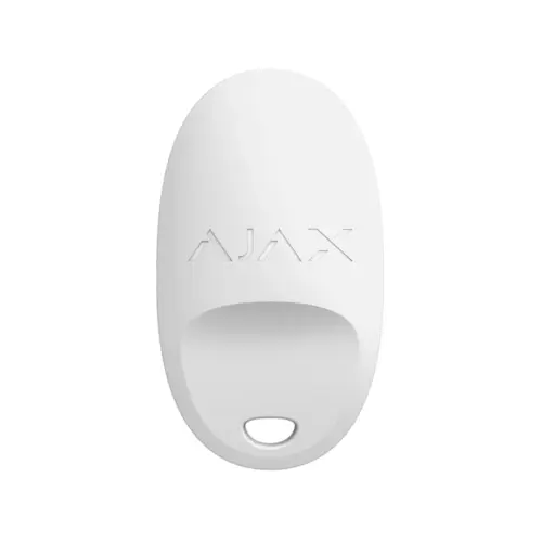 Брелок для управління охоронною системою Ajax SpaceControl White