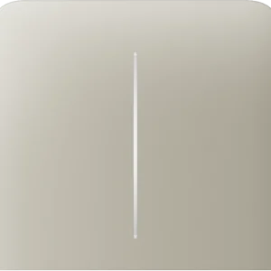 Бічна кнопка для двоклавішного вимикача Ajax SideButton (2-gang) vertical Ivory