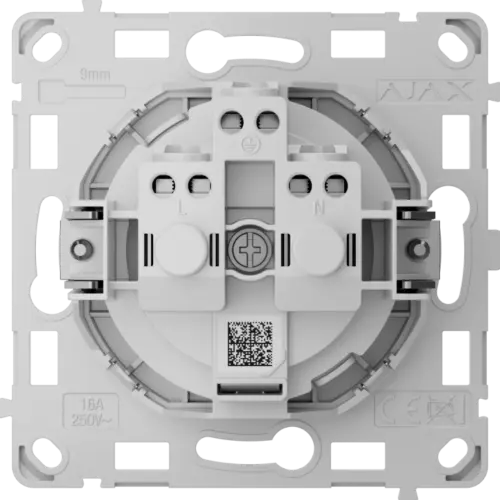 Реле для вбудованої розетки Ajax OutletCore (basic) vertical [type F]