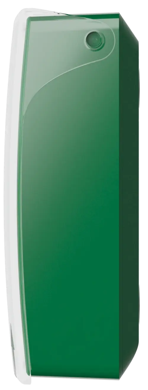 Бездротова програмована кнопка з механізмом скидання Ajax ManualCallPoint Jeweller Green