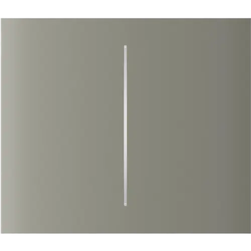 Центральна кнопка для двоклавішного вимикача Ajax CenterButton (2-gang) vertical Olive