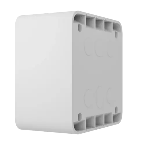 Коробка для зовнішнього монтажу Ajax SurfaceBox для пристрою LightSwitch чи Outlet White (107589.293.WH)