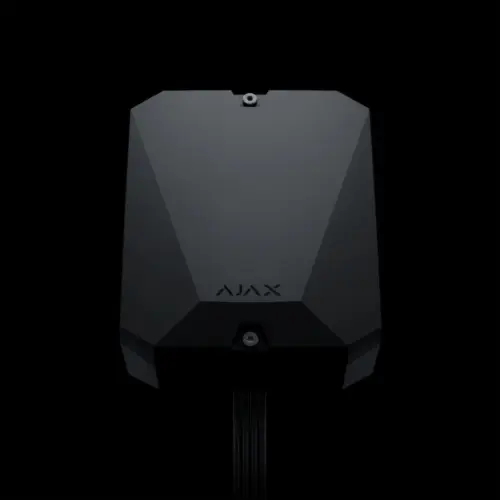 Гібридна централь системи безпеки Ajax FIBRA Hub Hybrid (2G) Black