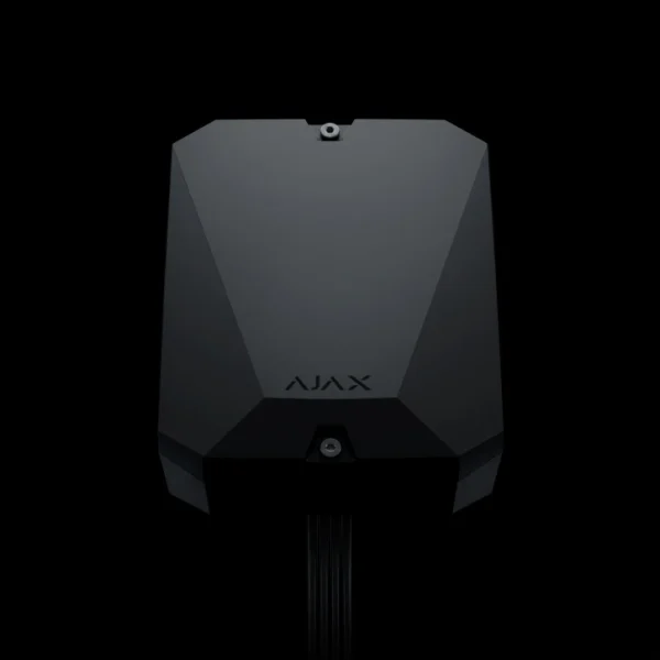 Гібридна централь системи безпеки Ajax FIBRA Hub Hybrid (2G) Black