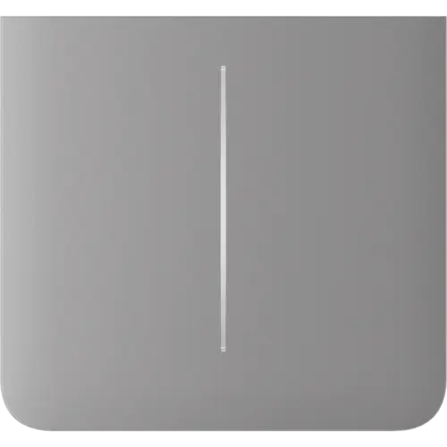 Бічна кнопка для двоклавішного вимикача Ajax SideButton (2-gang) vertical Fog
