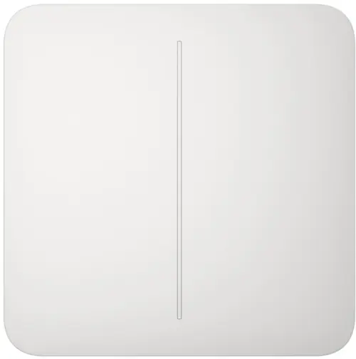Вимикач Ajax LightSwitch 2-клавішний White