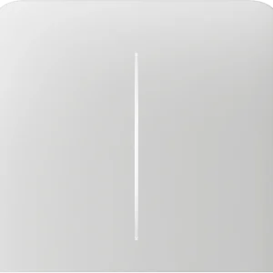 Бічна кнопка для двоклавішного вимикача Ajax SideButton (2-gang) vertical White