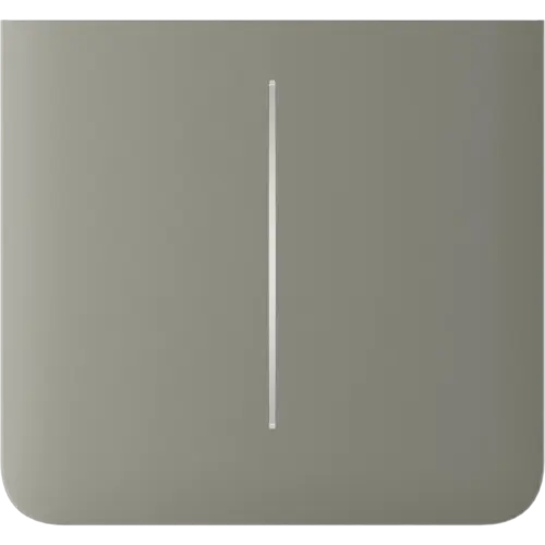 Бічна кнопка для двоклавішного вимикача Ajax SideButton (2-gang) vertical Olive