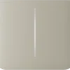 Бічна кнопка для двоклавішного вимикача Ajax SideButton (2-gang) vertical Ivory
