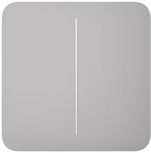 Вимикач Ajax LightSwitch 2-клавішний Fog