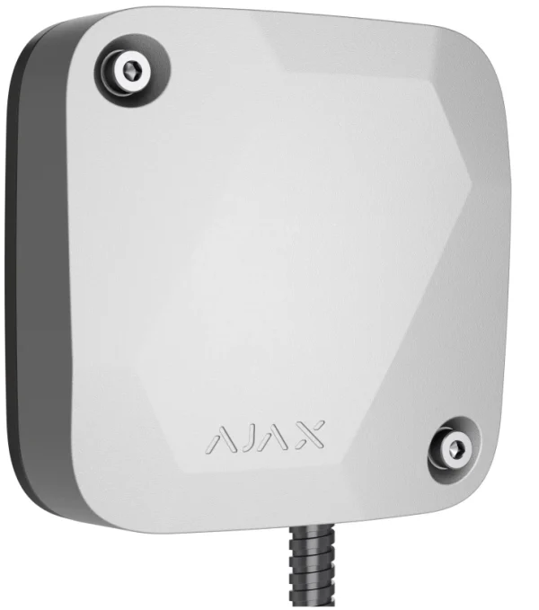 Дротовий датчик вібрації з додатковим сенсором удару Ajax SeismoProtect G3 Fibra White (117737.269.WH1)