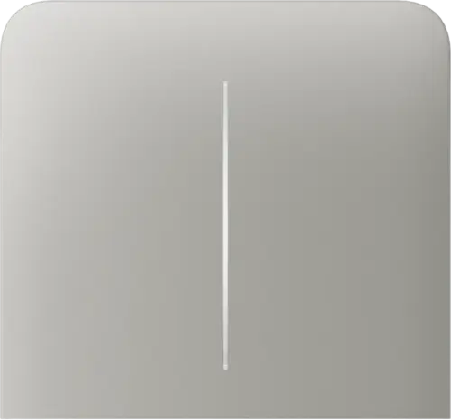 Бічна кнопка для двоклавішного вимикача Ajax SideButton (2-gang) vertical Oyster