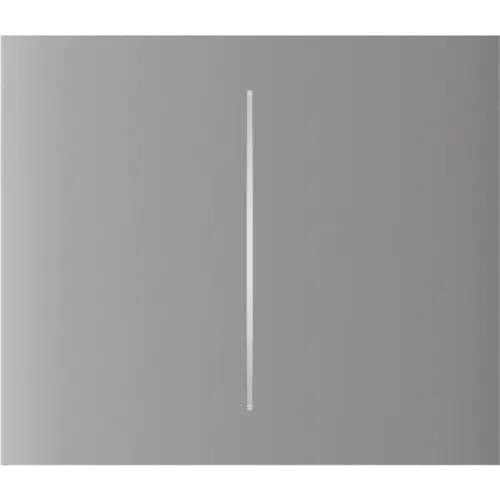 Центральна кнопка для двоклавішного вимикача Ajax CenterButton (2-gang) vertical Fog
