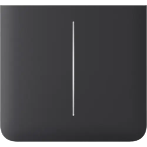 Бічна кнопка для двоклавішного вимикача Ajax SideButton (2-gang) vertical Graphite