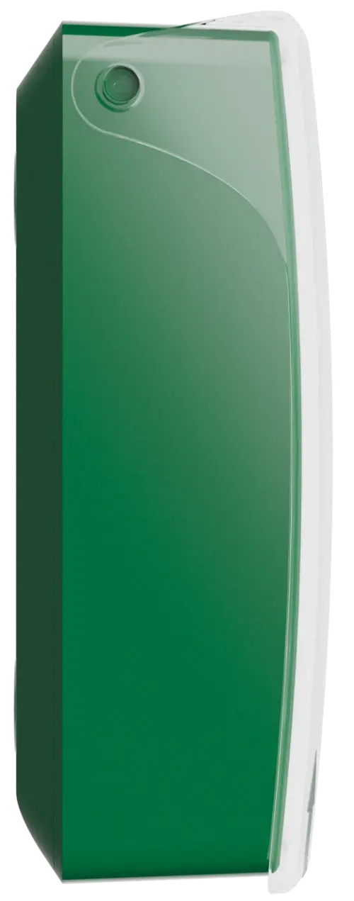 Бездротова програмована кнопка з механізмом скидання Ajax ManualCallPoint Jeweller Green