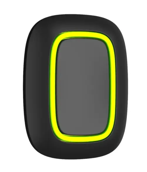 Пластиковий корпус DummyBox Ajax Button Black (18679.26.BL)