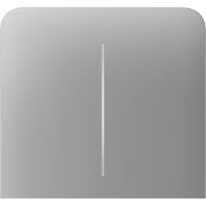 Бічна кнопка для двоклавішного вимикача Ajax SideButton (2-gang) vertical Fog