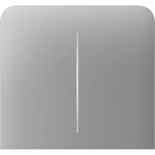 Бічна кнопка для двоклавішного вимикача Ajax SideButton (2-gang) vertical Fog