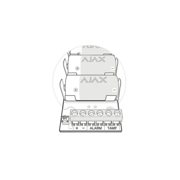 Бездротовий модуль для інтеграції сторонніх датчиків Ajax Transmitter