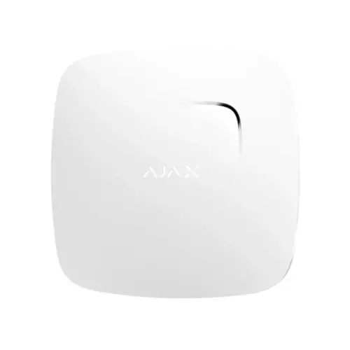Бездротовий датчик детектування диму і чадного газу Ajax FireProtect Plus White