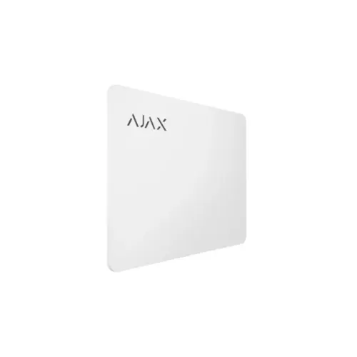 Картка для управління охоронною системою Ajax Pass 10 шт. White