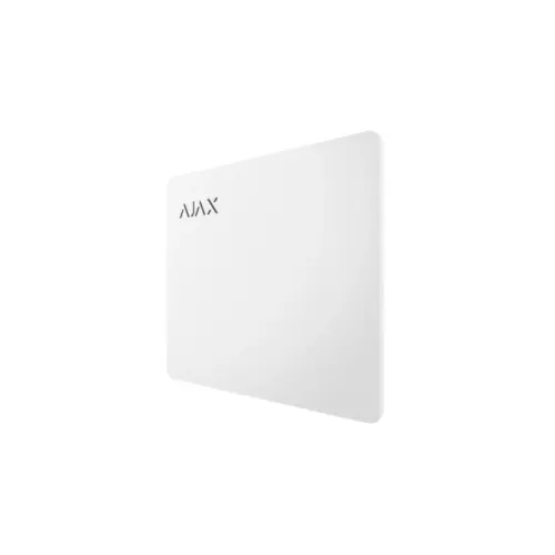 Картка для управління охоронною системою Ajax Pass 10 шт. White
