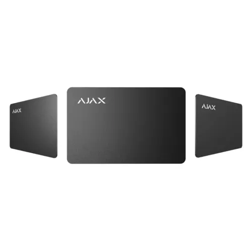 Картка для управління охоронною системою Ajax Pass 3 шт. Black