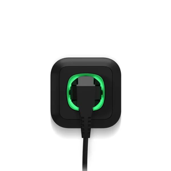 Радіокерована розумна розетка з лічильником енергоспоживання Ajax Socket Black