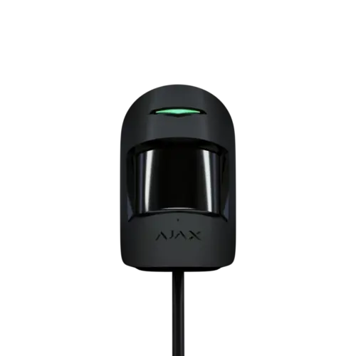 Провідний датчик руху та розбиття скла Ajax CombiProtect Fibra Black