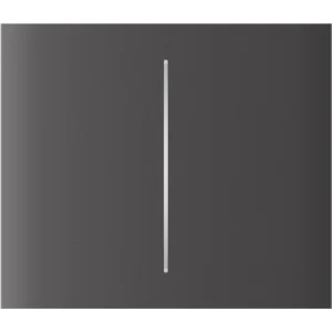 Центральна кнопка для двоклавішного вимикача Ajax CenterButton (2-gang) vertical Grey