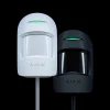 Дротовий кімнатний датчик руху з додатковим мікрохвильовим сенсором Ajax MotionProtect Plus Fibra White