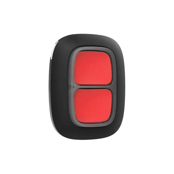 Бездротова екстрена кнопка Ajax DoubleButton Black