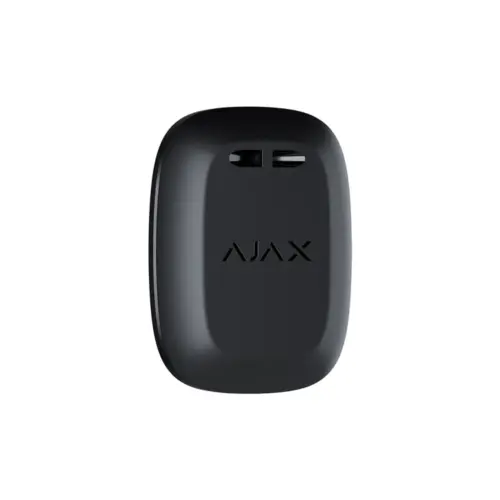Бездротова екстрена кнопка Ajax DoubleButton Black